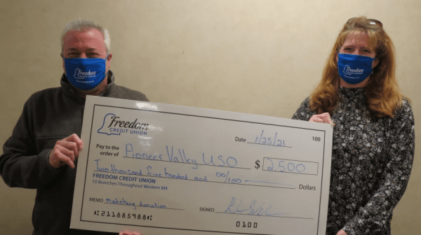 Funds raised to support Pioneer Valley USO