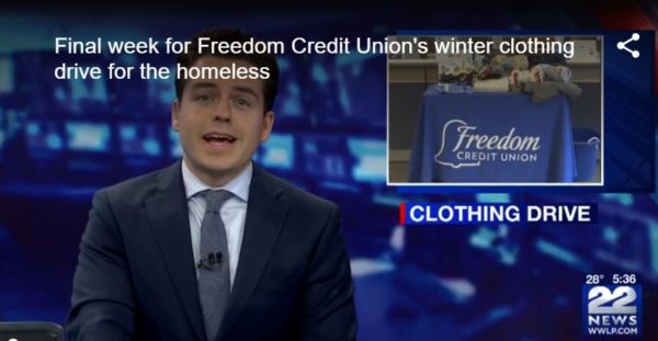 Blanket Drive News Coverage